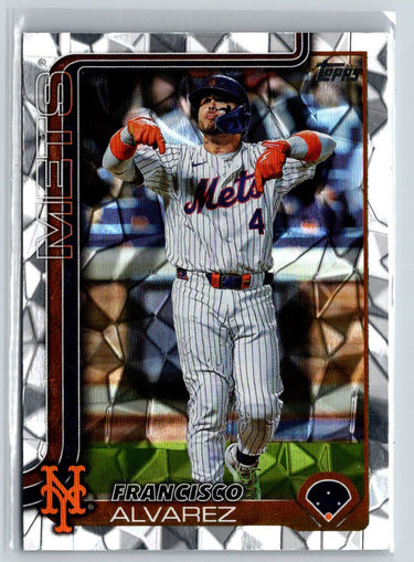 2025 Topps #171 Francisco Alvarez Diamante Foil P22
