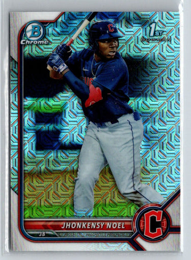 2022 Bowman - Chrome Prospects Mojo Refractors #BCP-2 Jhonkensy Noel P22