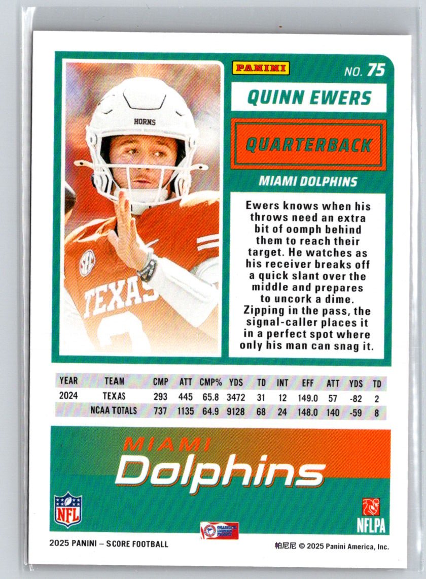 2025 Score-A-Treat #75 Quinn Ewers P24