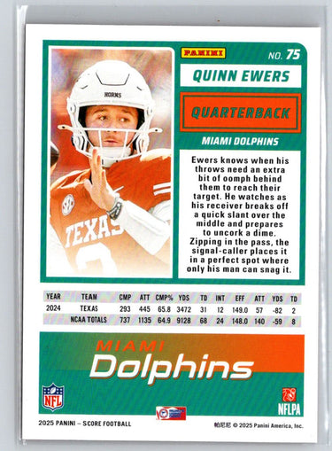 2025 Score-A-Treat #75 Quinn Ewers P24
