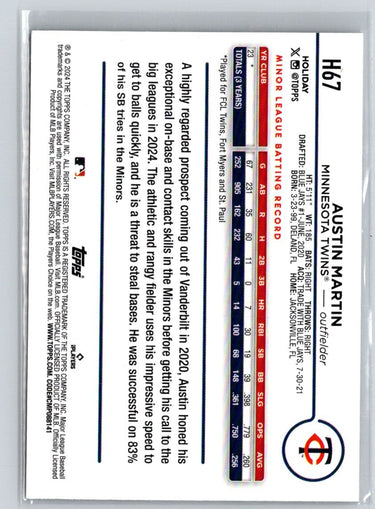 2024 Topps Holiday #H67 Austin Martin Holiday Tree P24