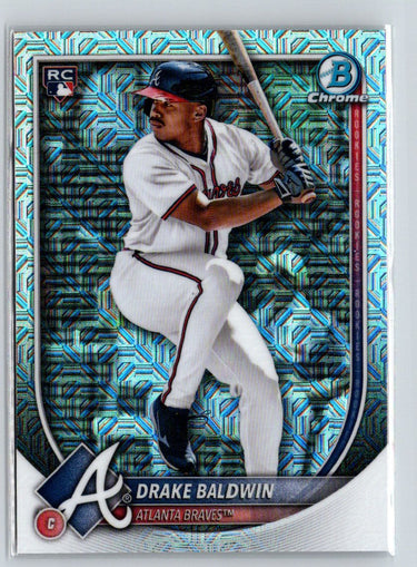 2025 Bowman Chrome #75 Drake Baldwin Mojo Refractors P24