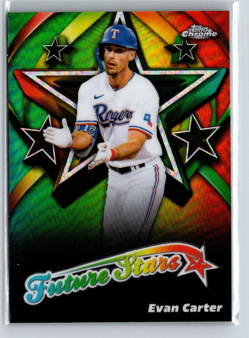 2025 Topps Chrome #FS-12 Evan Carter Future Stars P25