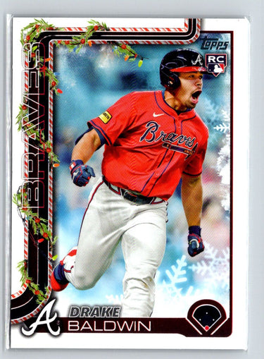 2025 Topps Holiday #H60 Drake Baldwin P25