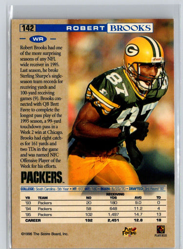 1996 Pro Line #142 Robert Brooks Anaheim National P26