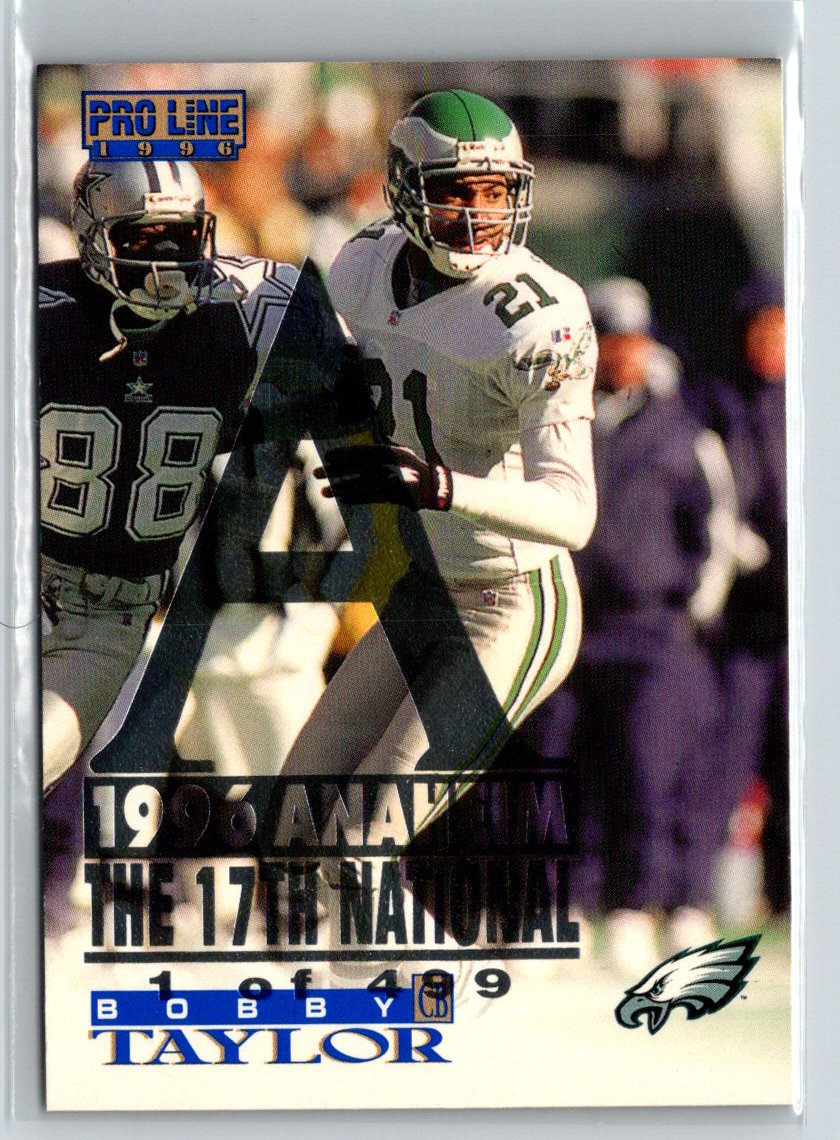 1996 Pro Line #291 Bobby Taylor Anaheim National P26