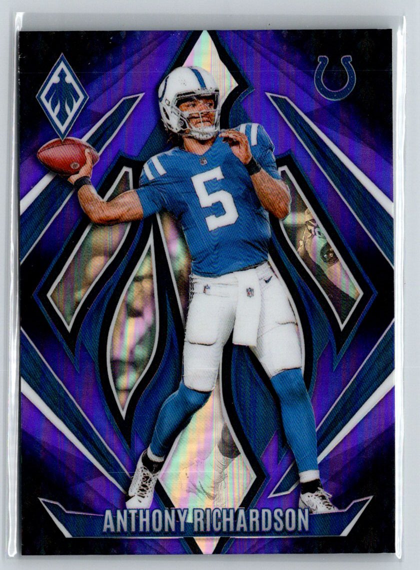 2024 Panini Phoenix #9 Anthony Richardson Purple P26