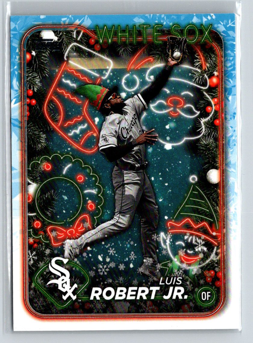 2024 Topps Holiday #H154b Luis Robert Jr. P26