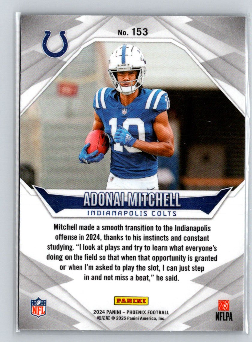 2024 Panini Phoenix #153 Adonai Mitchell P27
