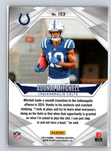 2024 Panini Phoenix #153 Adonai Mitchell P27