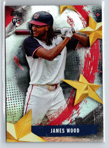 2025 Topps #SMLB-18 James Wood Stars of MLB P27