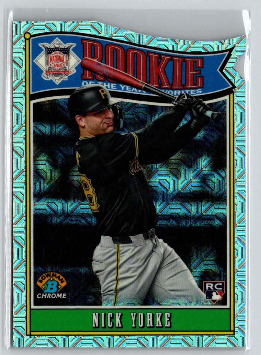 2025 Bowman #ROY-14 Nick Yorke Rookie of the Year Favorites Mojo Refractor P27
