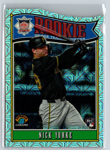 2025 Bowman #ROY-14 Nick Yorke Rookie of the Year Favorites Mojo Refractor P27
