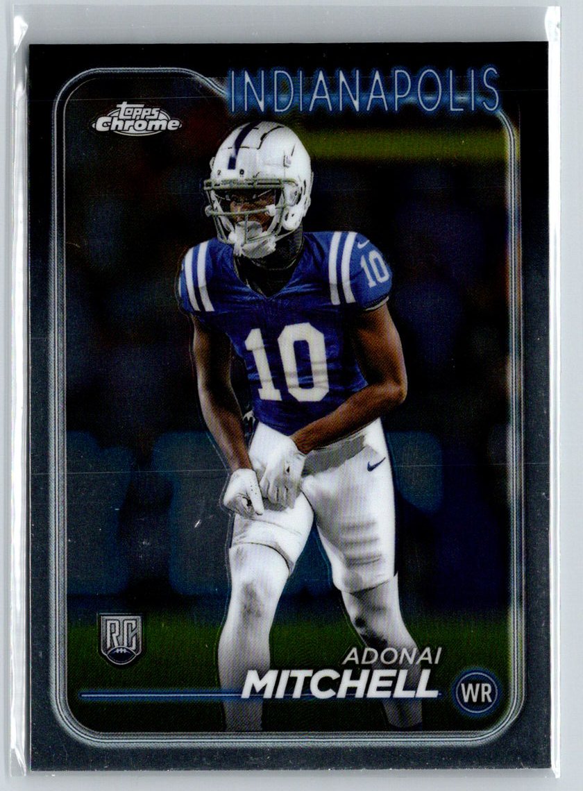 2024 Topps Chrome #210 Adonai Mitchell P28