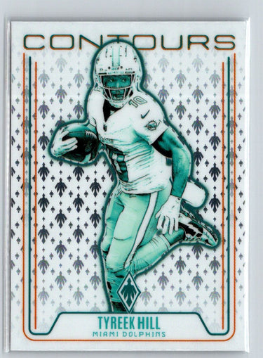 2024 Panini Phoenix #CON-THL Tyreek Hill Contours P28
