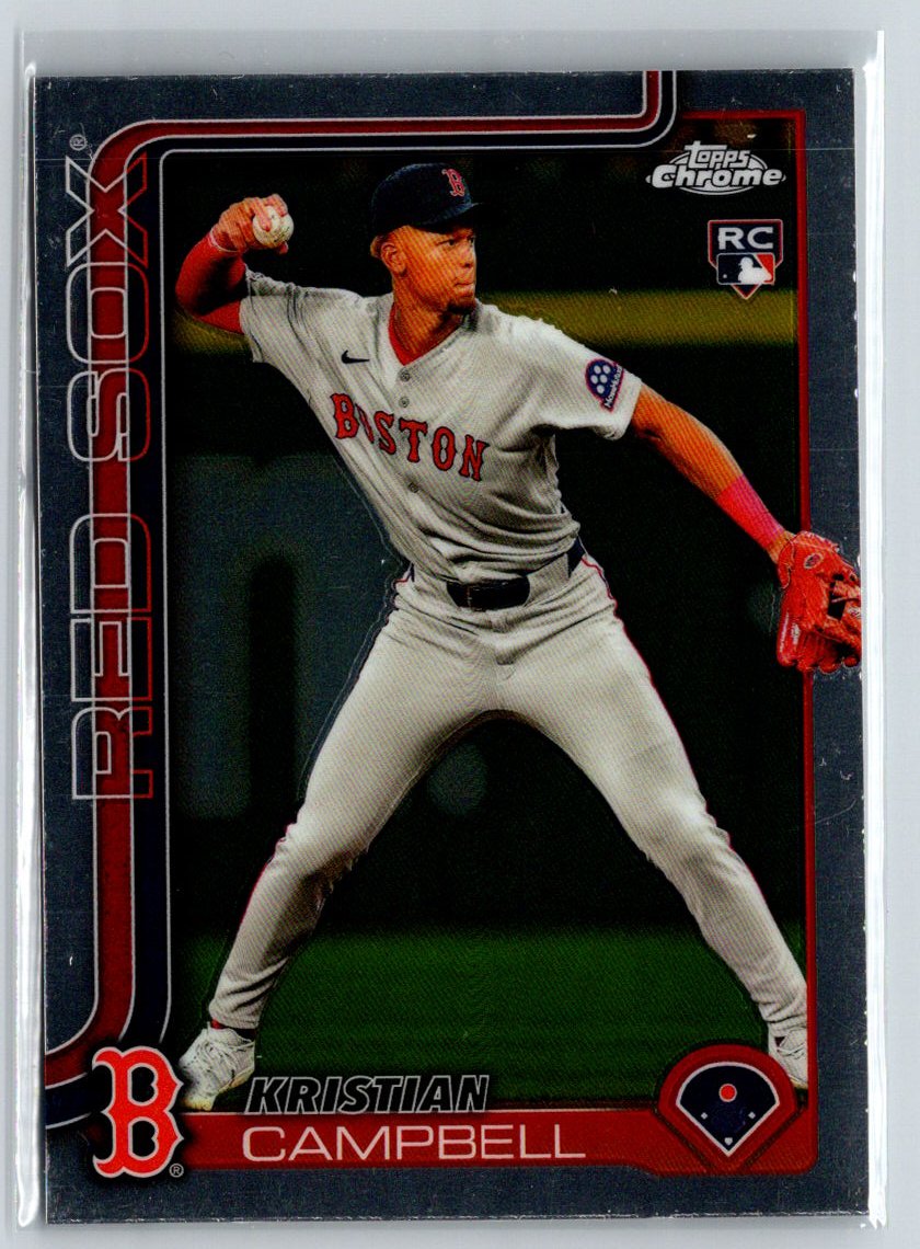 2025 Topps Chrome #171 Kristian Campbell P28