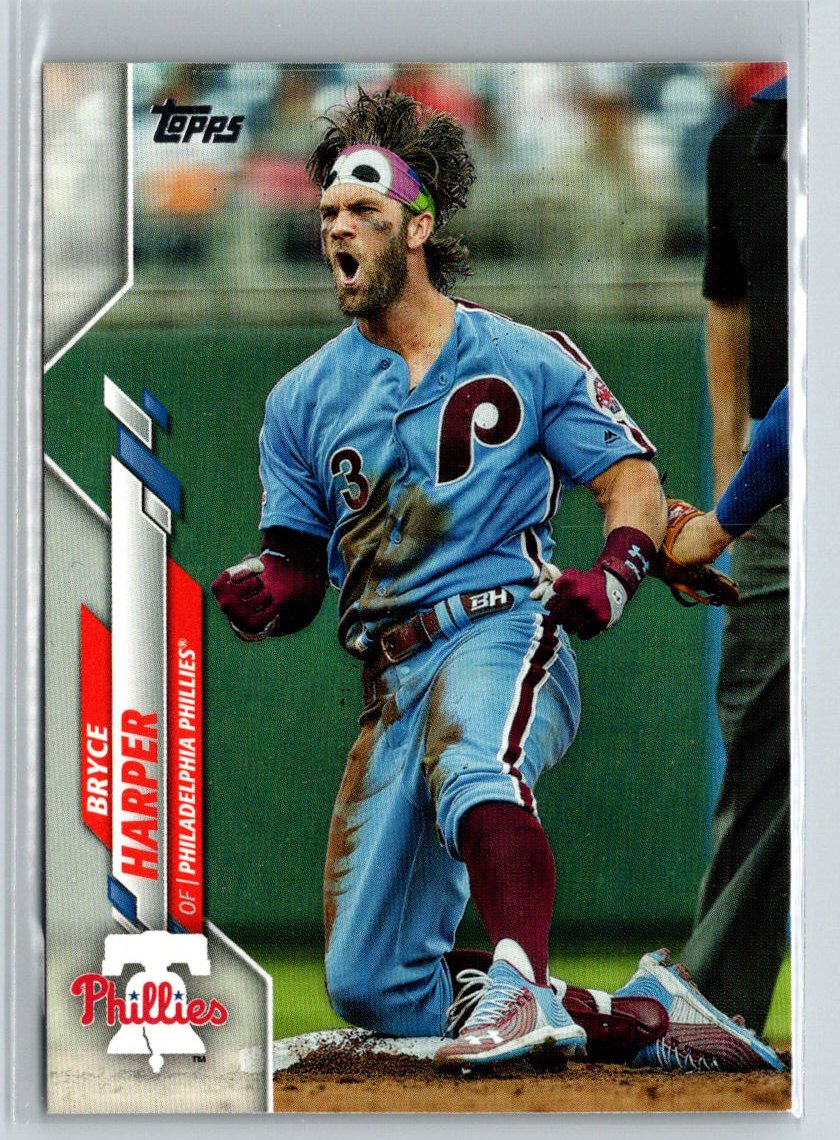 2020 Topps #250 Bryce Harper 582 Montgomery P28