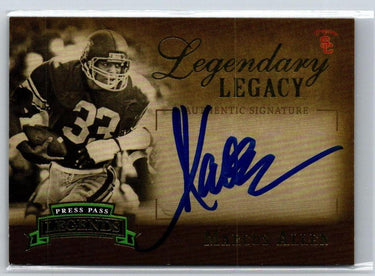 2007 Press Pass LegendsMarcus Allen Legendary Legacy Auto Gold #/55 S06