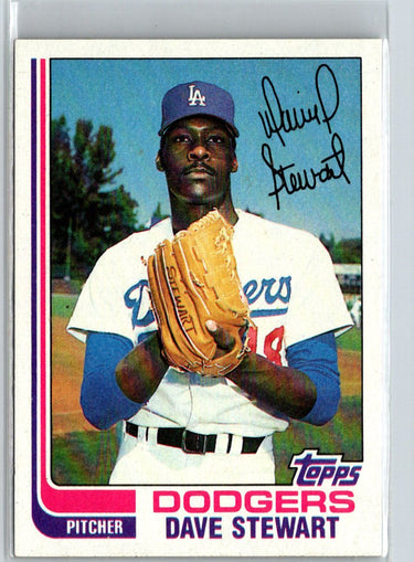 1982 Topps #213 Dave Stewart S09
