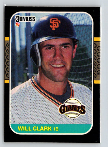 1987 Donruss #66 Will Clark S09