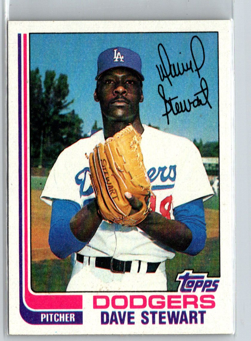 1982 Topps #213 Dave Stewart S10