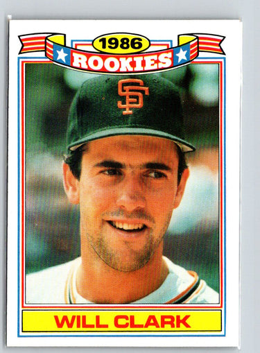 1987 Topps #4 Will Clark Glossy Rookies S15
