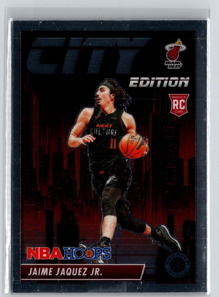 2023-24 Hoops Premium Stock #22 Jaime Jaquez Jr. City Edition S16