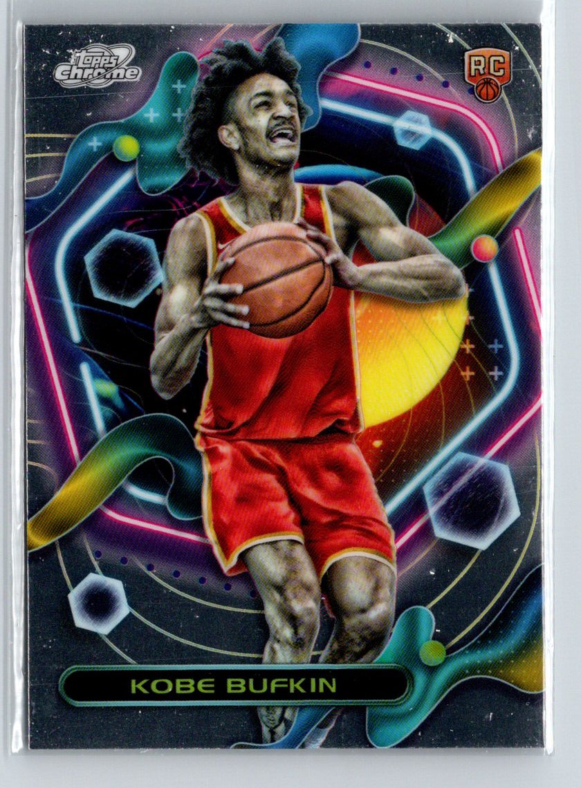 2023-24 Topps Chrome Cosmic #164 Kobe Bufkin S18