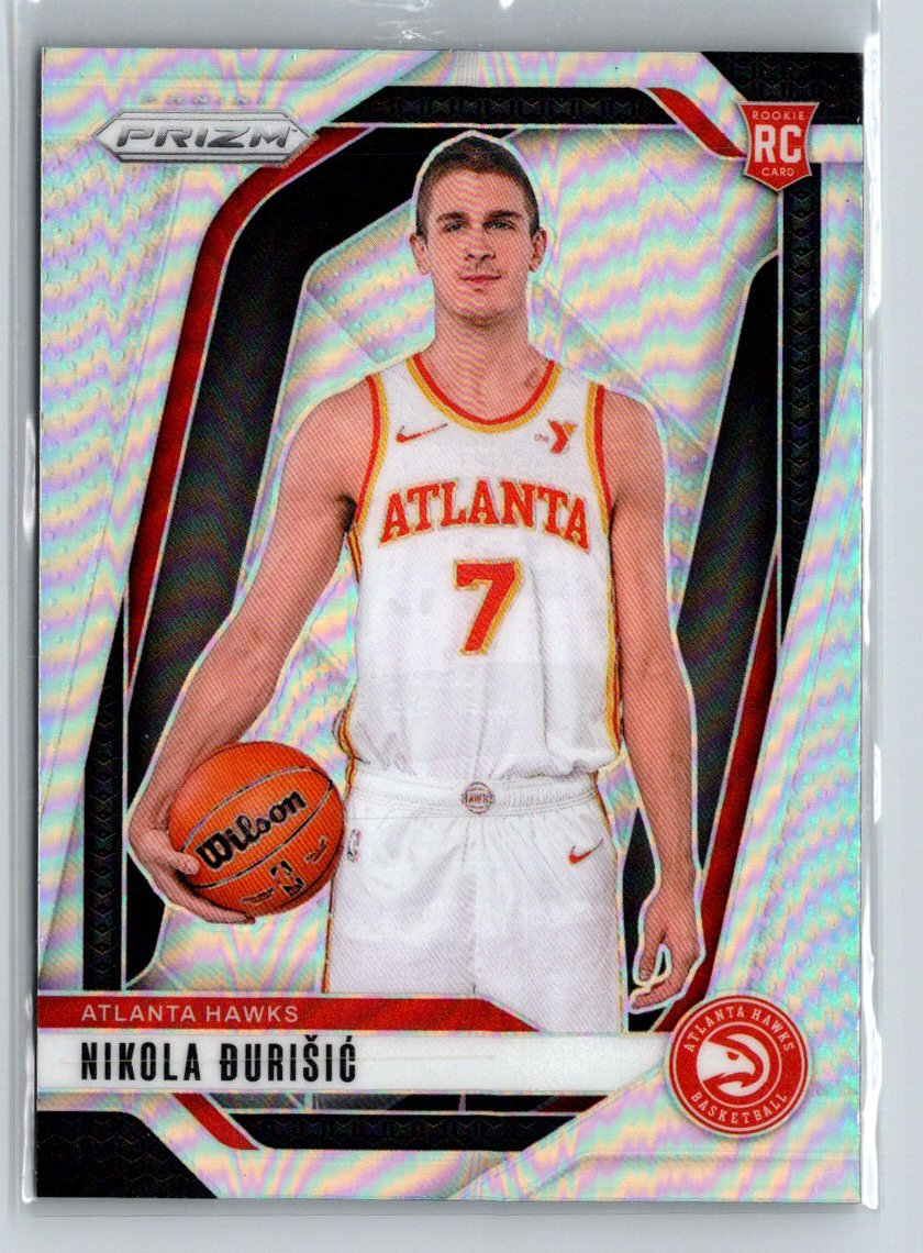 2024-25 Panini Prizm #229 Nikola Durisic Prizms Silver S18