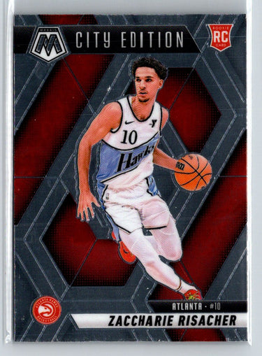2024-25 Panini Mosaic #274 Zaccharie Risacher S18