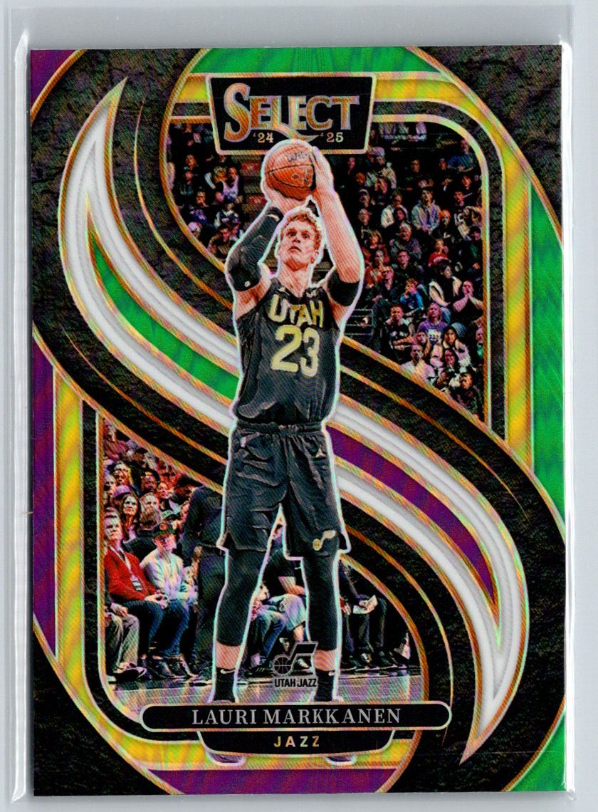 2024-25 Panini Select #136 Lauri Markkanen Tri-Color Prizm S20