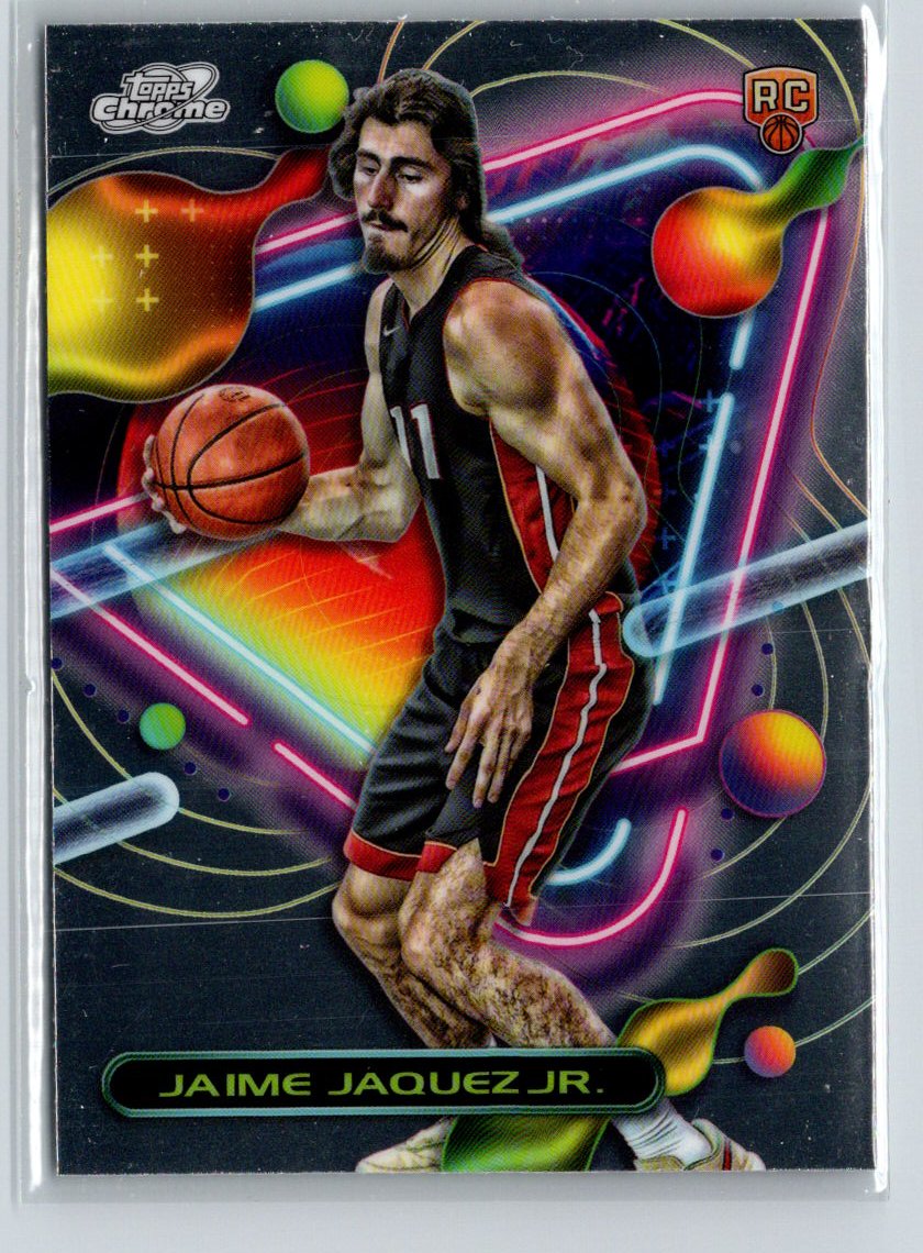 2023-24 Topps Chrome Cosmic #166 Jaime Jaquez Jr. S22