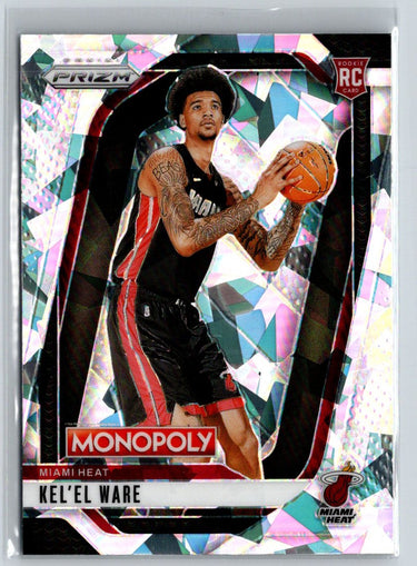2024-25 Panini Prizm Monopoly #30 Kel'el Ware Ice Prizms S23