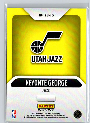 2023-24 Panini Instant NBA #105 Keyonte George S23