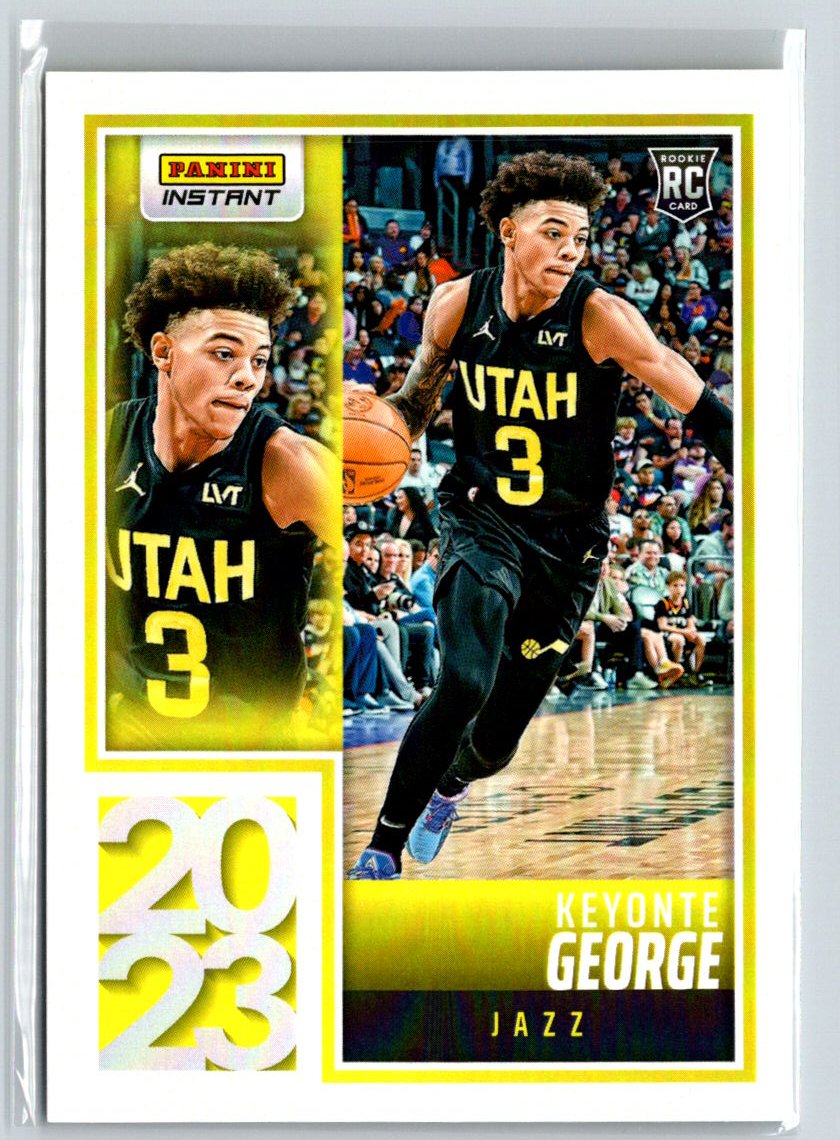 2023-24 Panini Instant NBA #105 Keyonte George S23