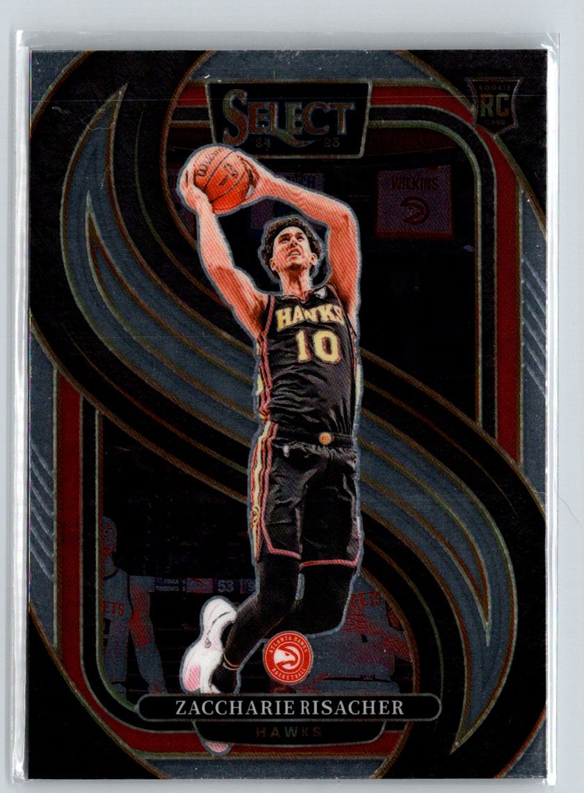 2024-25 Panini Select #180 Zaccharie Risacher S23