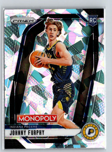 2024-25 Panini Prizm Monopoly #60 Johnny Furphy Ice Prizms S23
