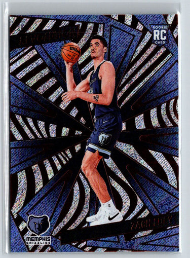 2024-25 Panini Revolution #134 Zach Edey Fractal S23