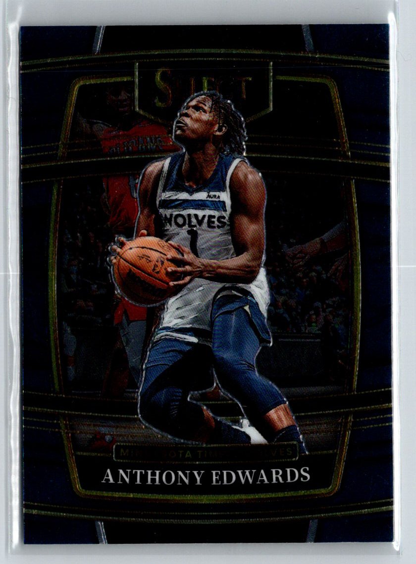 2021-22 Panini Select #49 Anthony Edwards P29