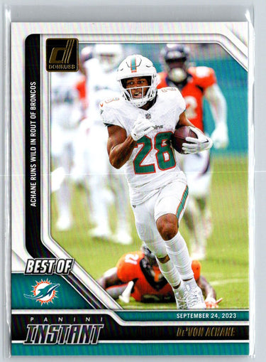 2024 Donruss #2 De'Von Achane Best of Panini Instant P29