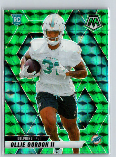 2025 Panini Mosaic #310 Ollie Gordon II Mosaic Green P30