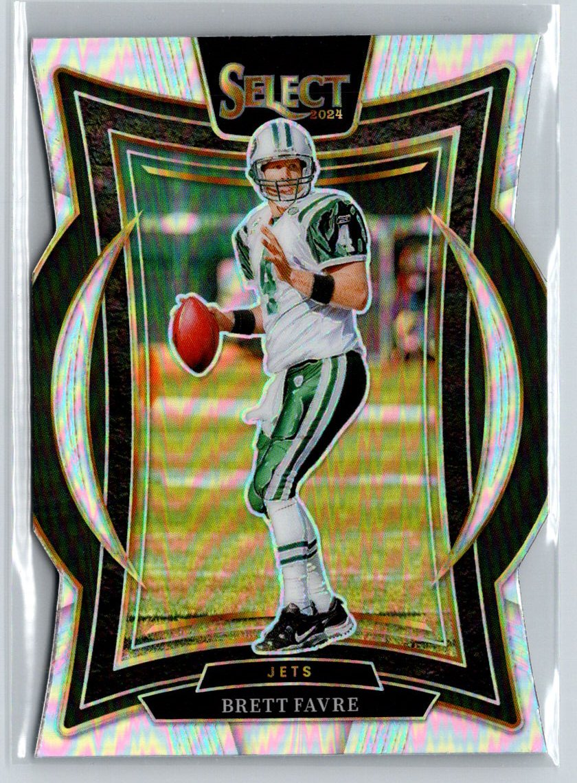 2024 Panini Select #12 Brett Favre Silver Prizm Die Cut P31