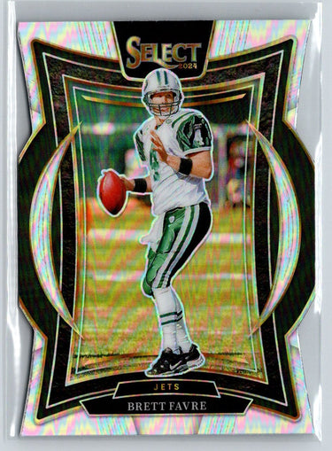 2024 Panini Select #12 Brett Favre Silver Prizm Die Cut P31