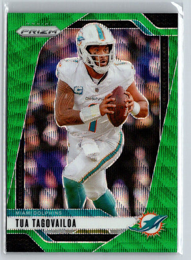 2024 Panini Prizm #175 Tua Tagovailoa Green Ice P31