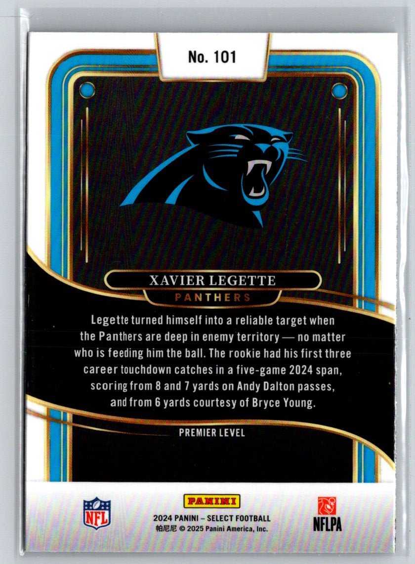 2024 Panini Select #101 Xavier Legette P32