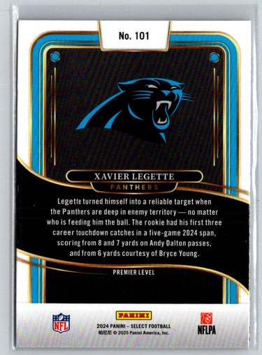 2024 Panini Select #101 Xavier Legette P32