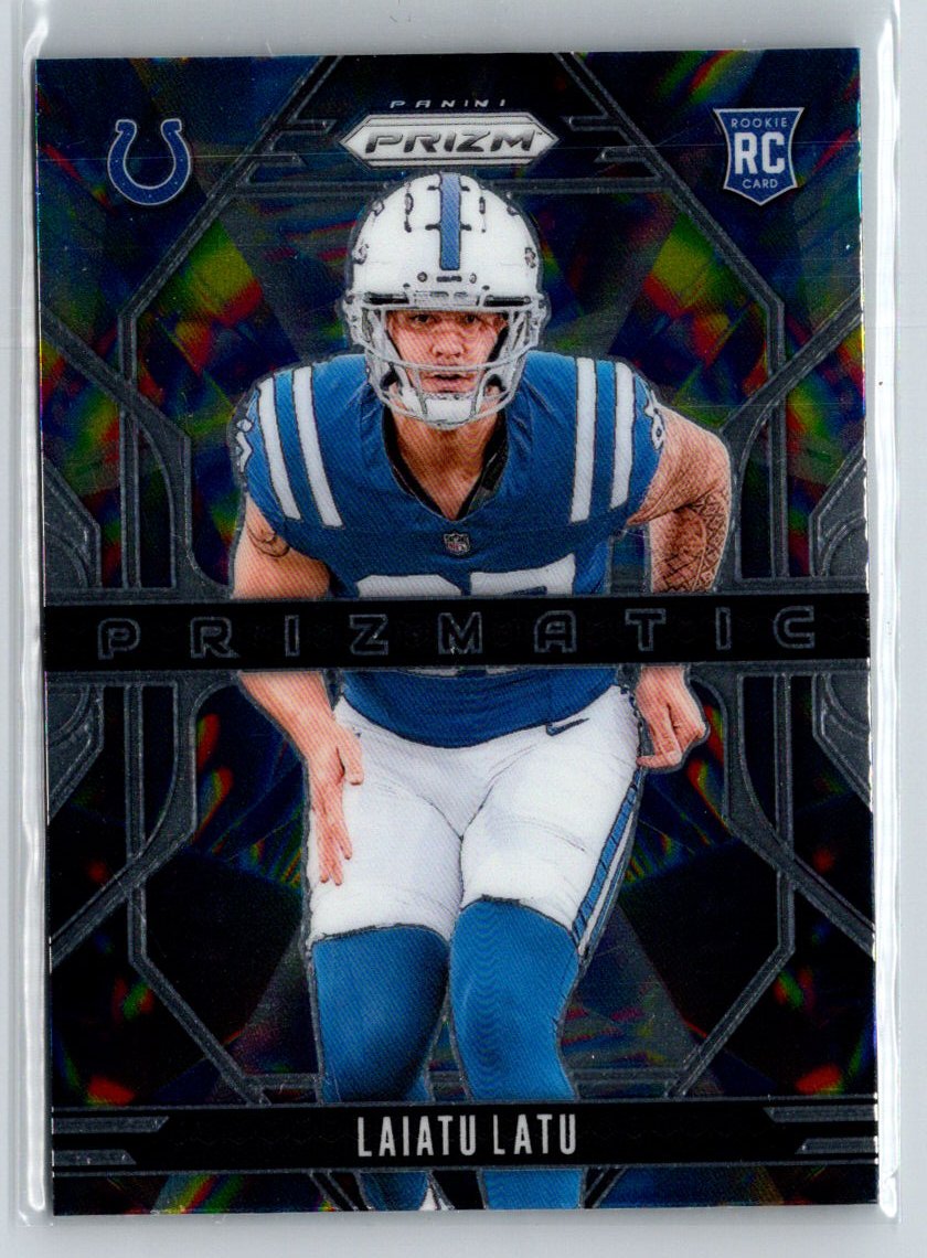 2024 Panini Prizm #5 Laiatu Latu Prizmatic P32