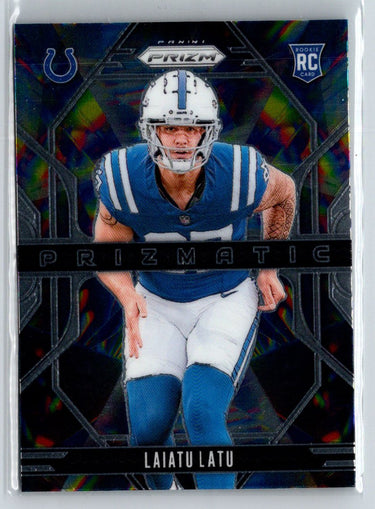 2024 Panini Prizm #5 Laiatu Latu Prizmatic P32