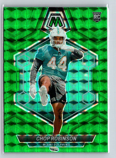 2024 Panini Mosaic #321 Chop Robinson Mosaic Green P32