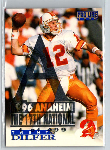1996 Pro Line #22 Trent Dilfer Anaheim National P32